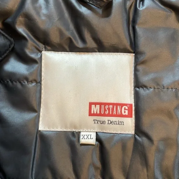 The Mustang True Denim Puffer Vest - Blemished - XXL - Picture 3 of 7